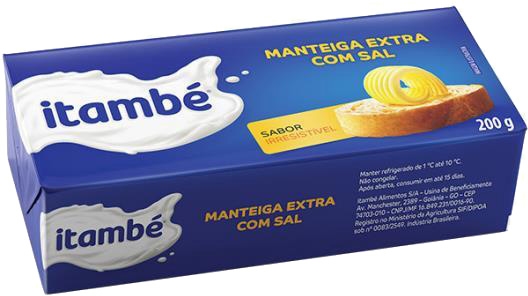 ITAMBÉ MANTEIGA EXTRA COM SAL ITAMBÉ MANTEIGA EXTRA COM SAL