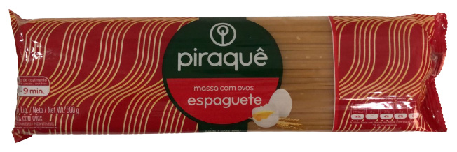 PIRAQUÊ MASSA DE SÊMOLA COM OVOS PIRAQUÊ MASSA DE SÊMOLA COM OVOS