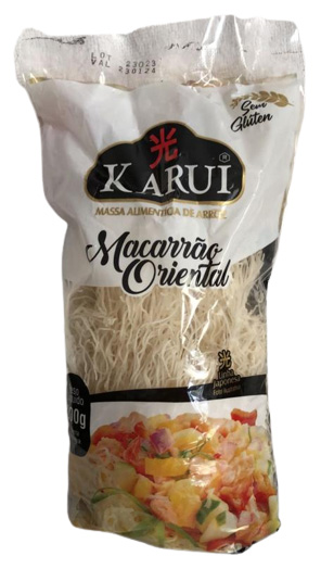 KARUI MASSA SEM GLUTEN, COM ARROZ KARUI MASSA SEM GLUTEN, COM ARROZ