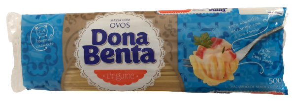 DONA BENTA MASSA DE SÊMOLA COM OVOS DONA BENTA MASSA DE SÊMOLA COM OVOS