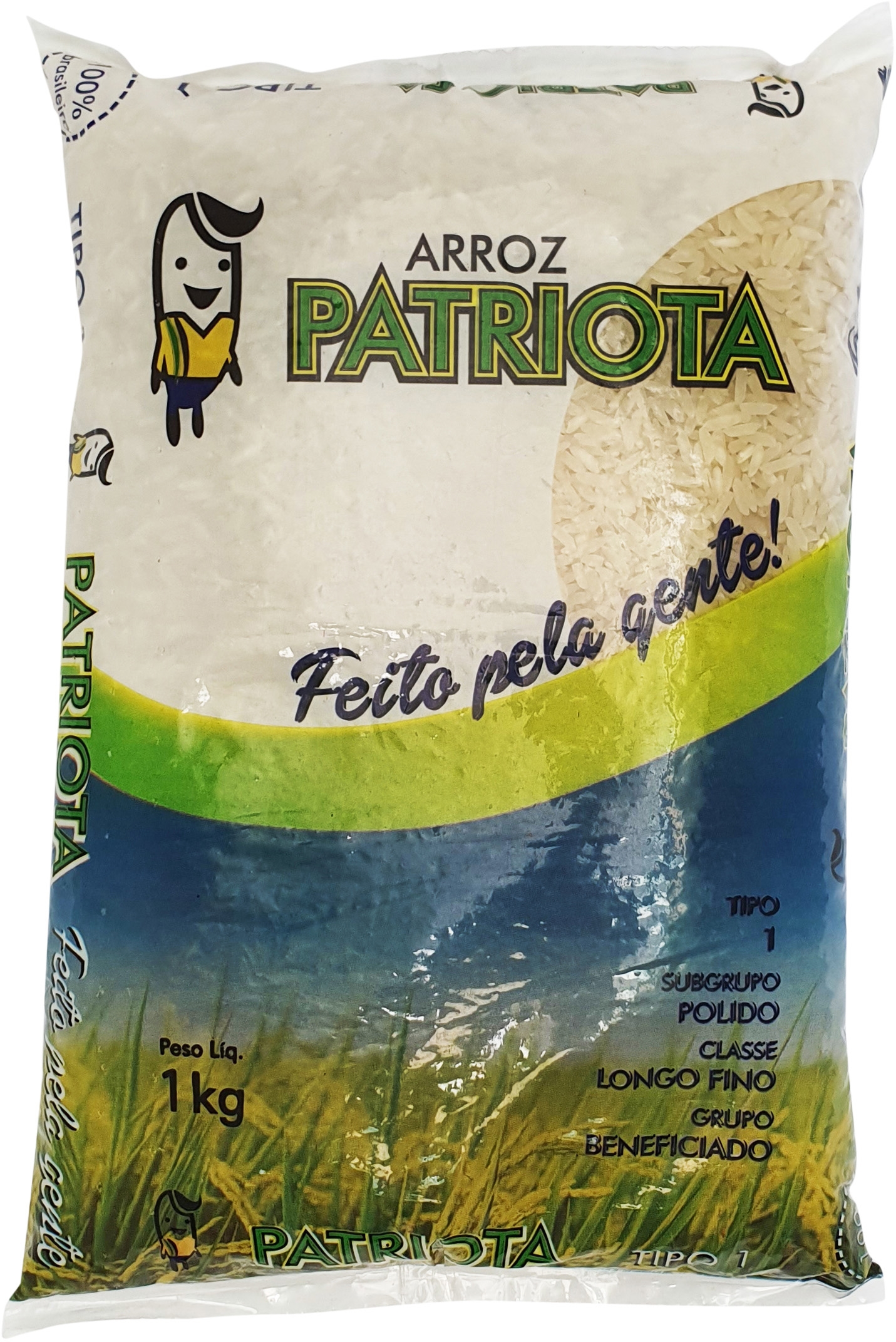 PATRIOTA ARROZ BRANCO TIPO 1