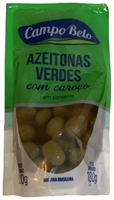 CAMPO BELO AZEITONAS VERDES COM CAROÇO EM CONSERVA | Teste de Azeitonas: Veja qual é a melhor  