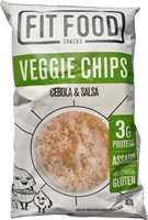 FIT FOOD VEGGIE CHIPS CEBOLA E SALSA | Teste de Snacks: Veja qual é a melhor marca
