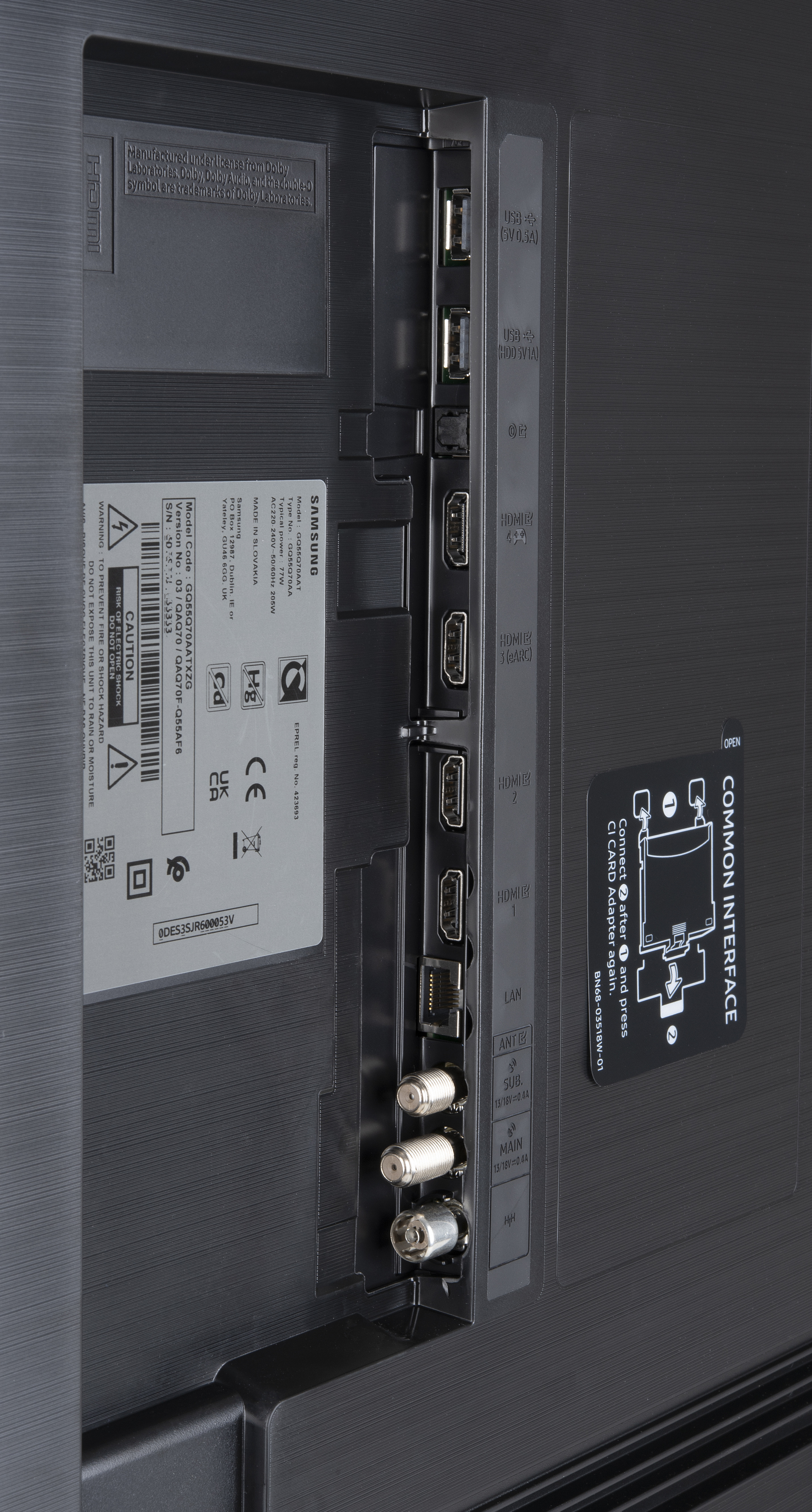 SAMSUNG 55Q70A
