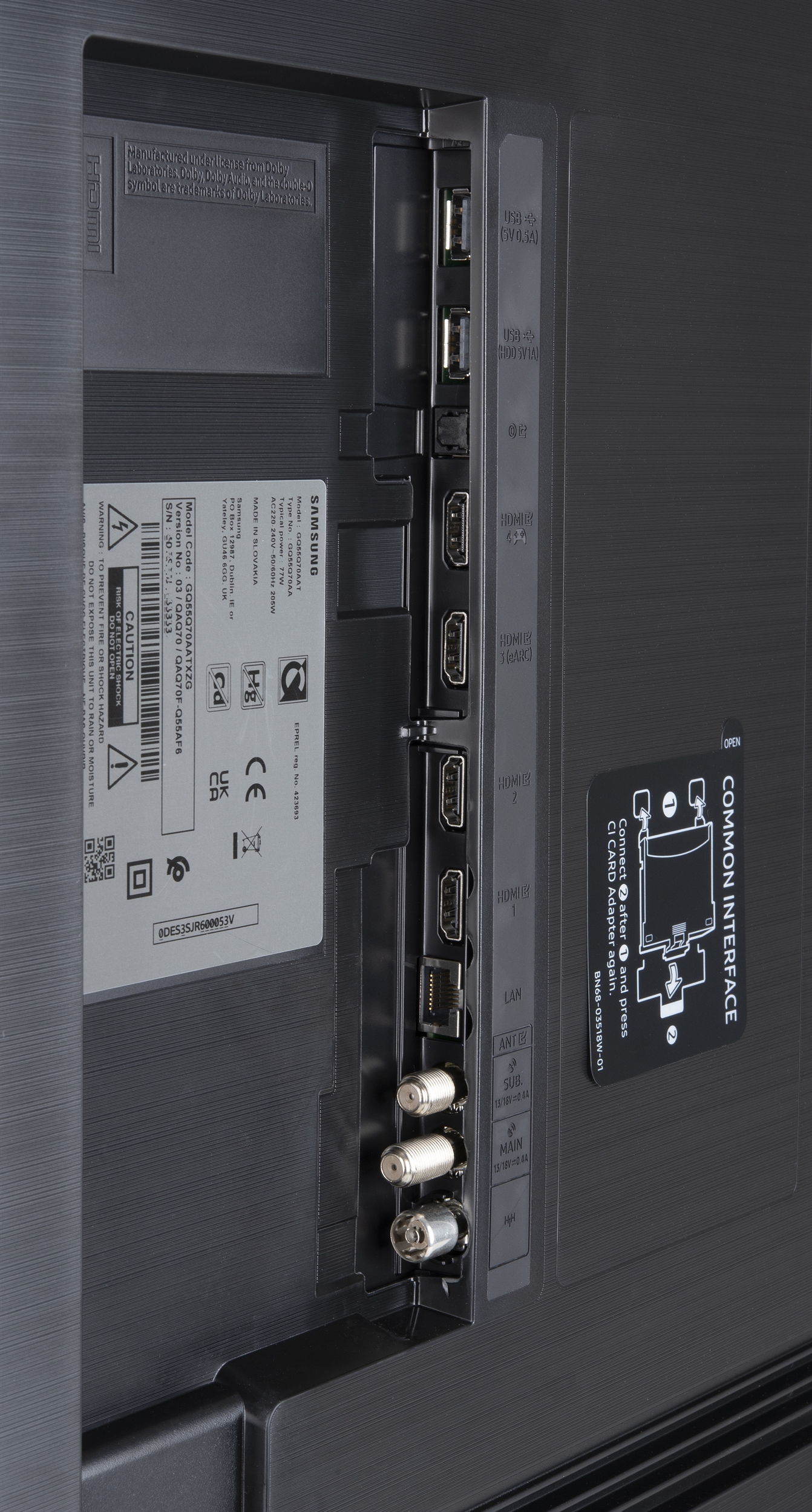 SAMSUNG 55Q70A