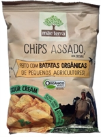 MÃE TERRA CHIPS ASSADO DE BATATA RÚSTICA ORGÂNICA SOUR CREAM | Teste de Snacks: Veja qual é a melhor marca