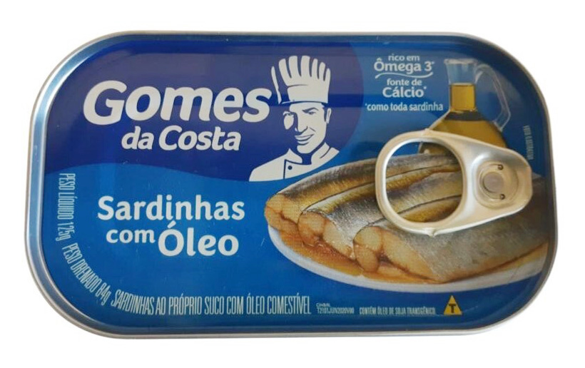 GOMES DA COSTA SARDINHA COM ÓLEO