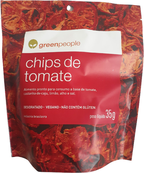GREEN PEOPLE CHIPS DE TOMATE