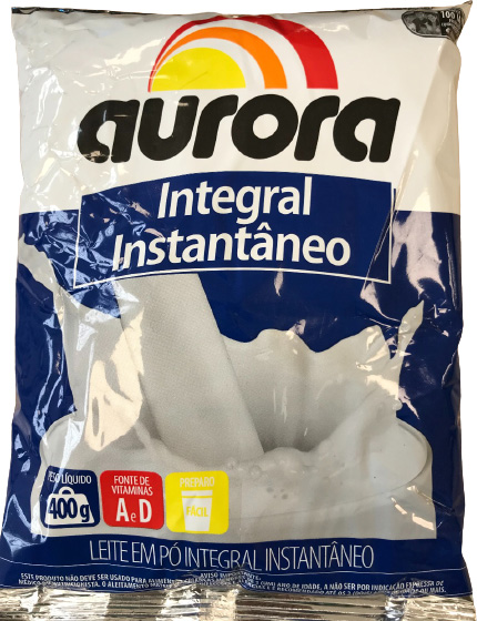 AURORA LEITE EM PÓ INTEGRAL INSTANTÂNEO