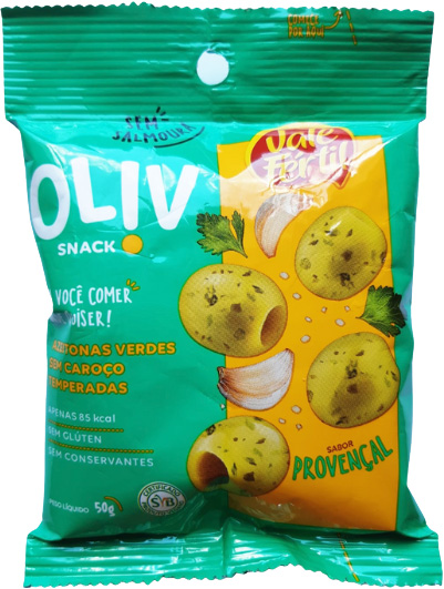 VALE FÉRTIL OLIVE SNACK SABOR PROVENÇAL