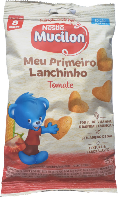 NESTLÉ MUCILON - MEU PRIMEIRO LANCHINHO - TOMATE