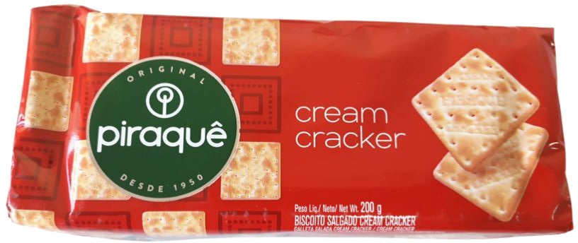 PIRAQUÊ BISCOITO CREAM CRACKER