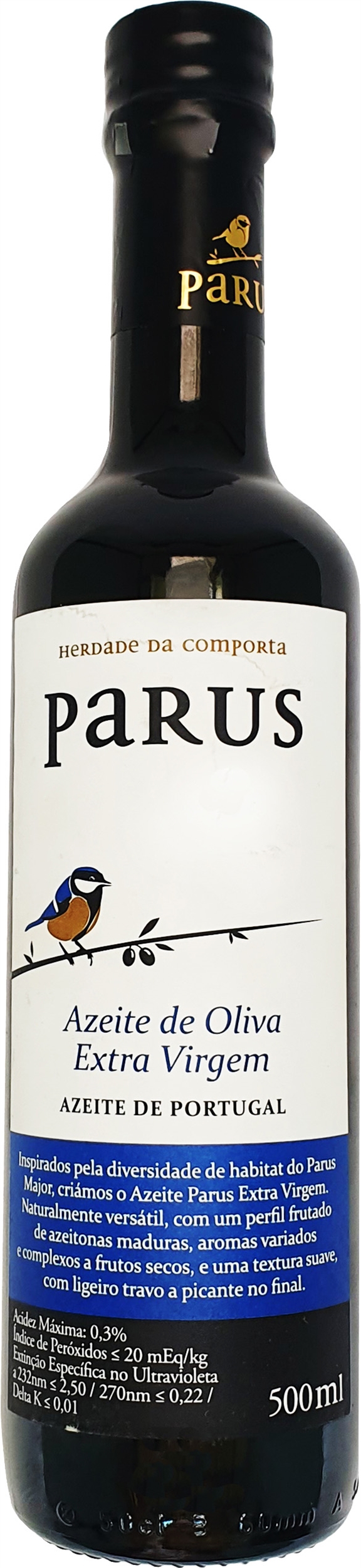 PARUS AZEITE DE OLIVA EXTRA VIRGEM