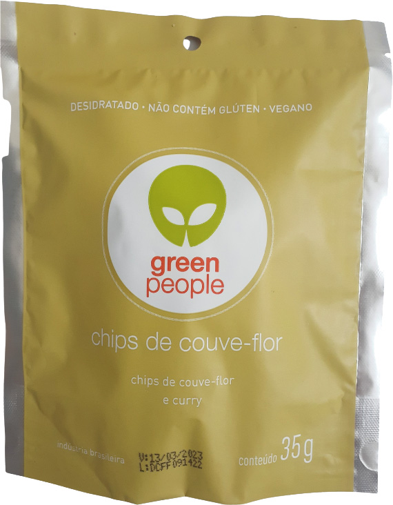 GREEN PEOPLE CHIPS DE COUVE-FLOR