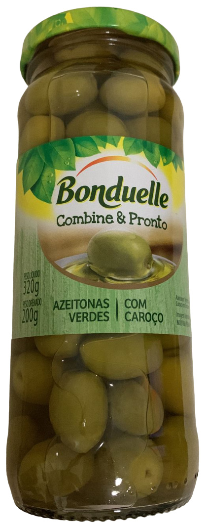 BONDUELLE AZEITONAS VERDES COM CAROÇO
