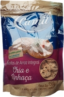 CAMIL BISCOITO DE ARROZ INTEGRAL CHIA E LINHAÇA | Teste de Snacks: Veja qual é a melhor marca